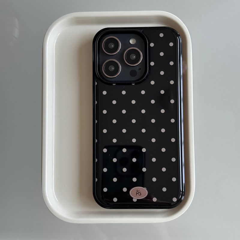 Dot point black epoxy bumper case