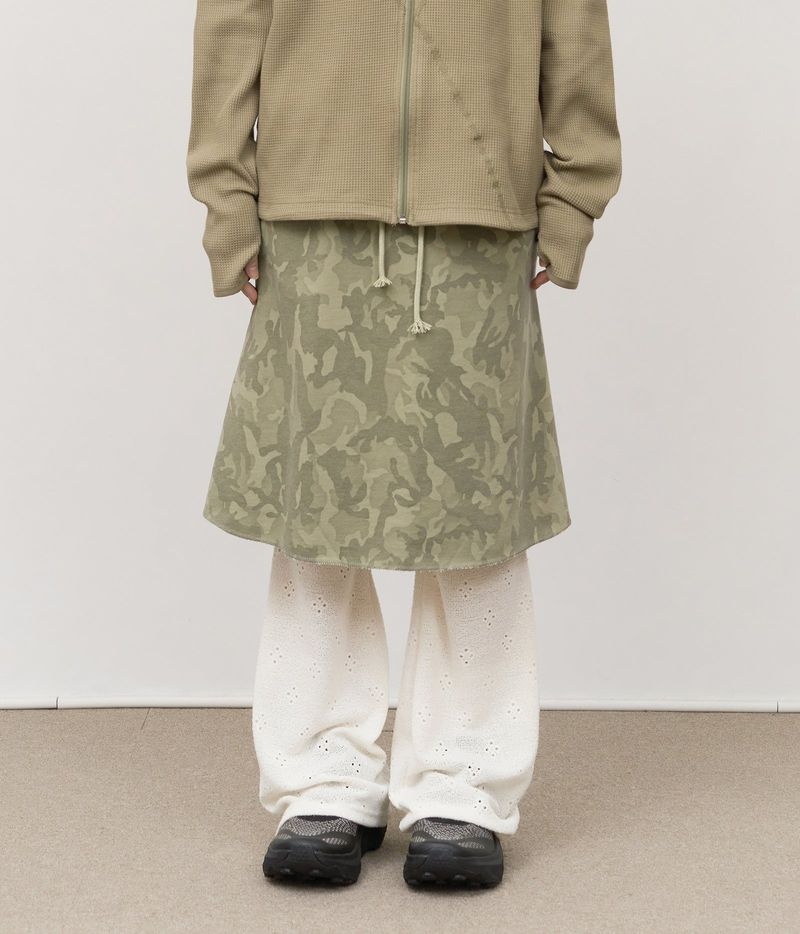 HIFIFNK（ハイファイファンク）の「(W) Muse Camo Washed Skirt（Skirts）」