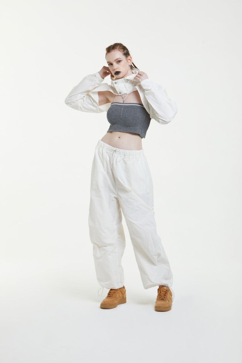 LOG WIDE PANTS