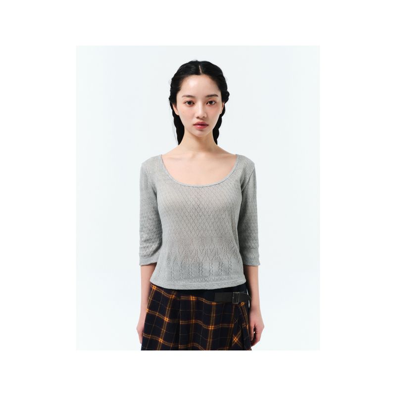 Baby Tee Grey