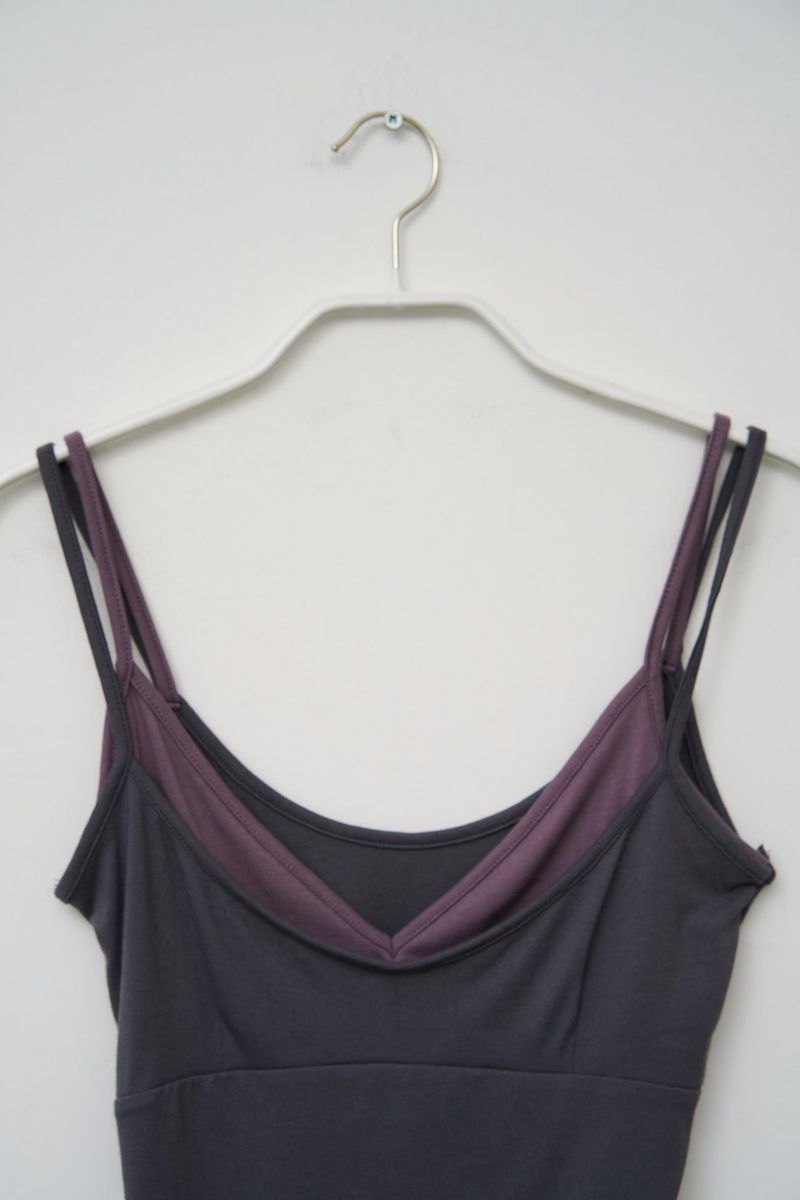 (W) Poy Layered Sleeveless
