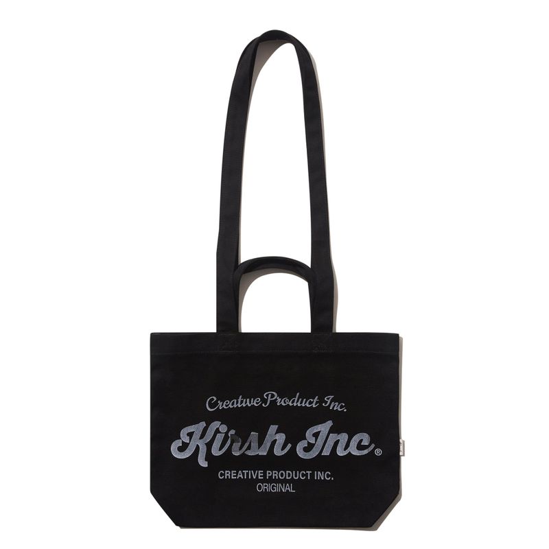 UNI WORDING LOGO ECO BAG [BLACK]