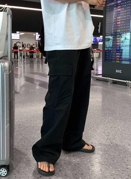 Kuiper Cargo Wide String Banding Pants