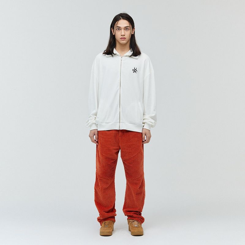 DAUSPICE(DUC)（ダウスピス）の「Signature Velour ZIP-UP CREAM（Tops）」