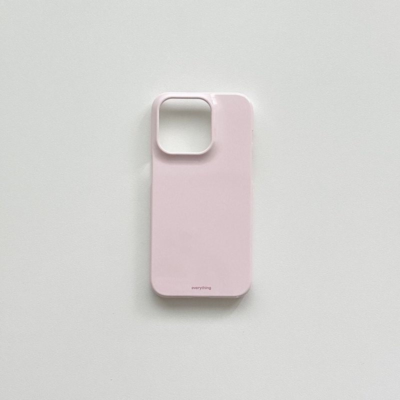 [hard] glossy plain case