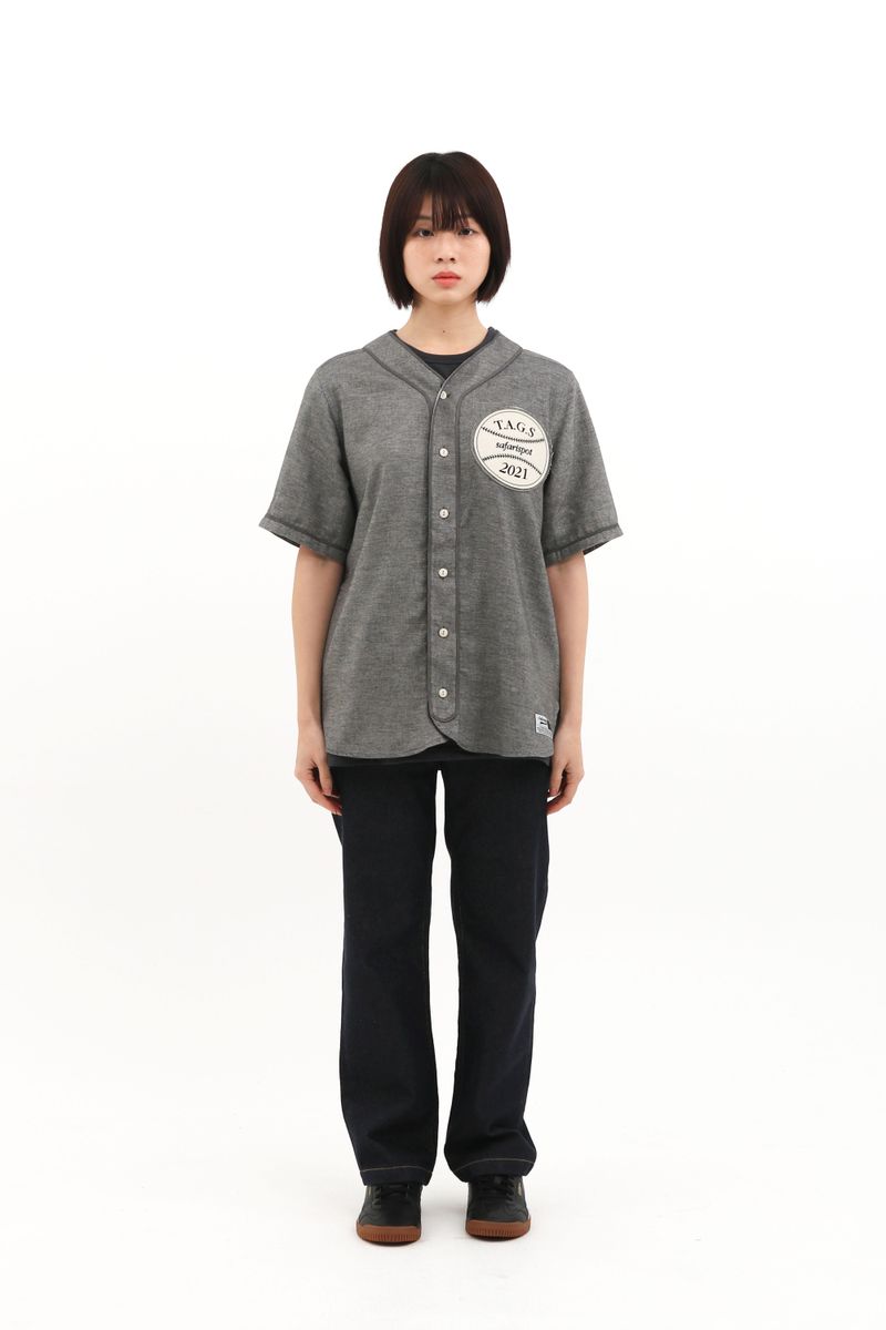  ROUX BASE UNIFORM DUGOUT SHIRTS (BLACK)