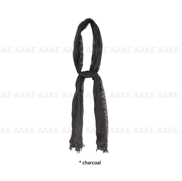 LACE TASSEL FRINGE SCARF