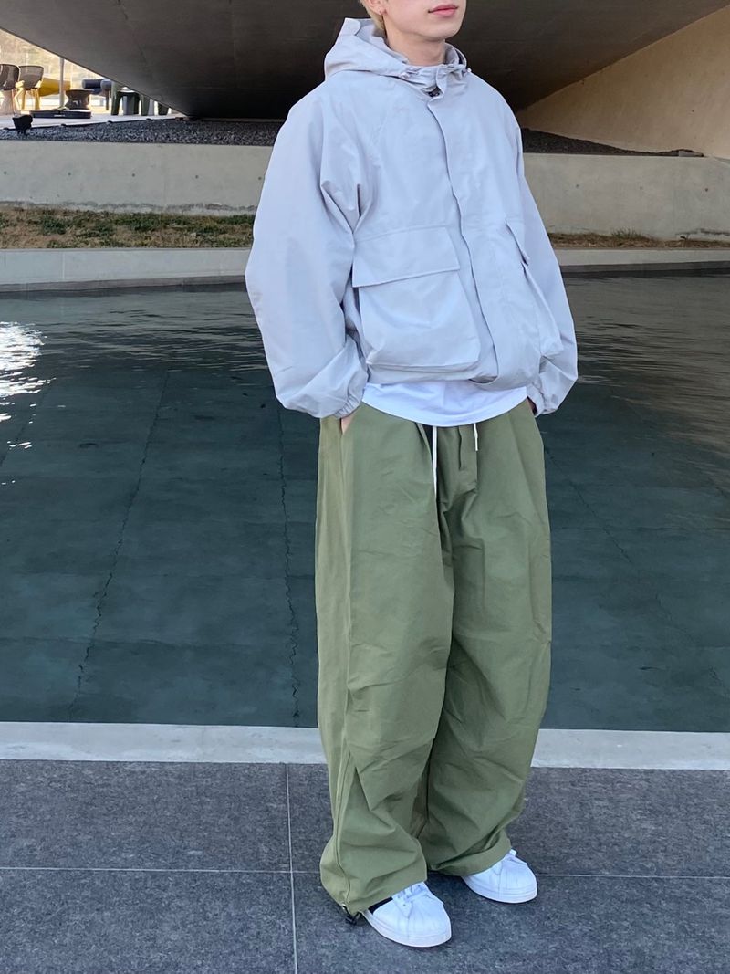 Shift Washing Big Balloon Pants 2C
