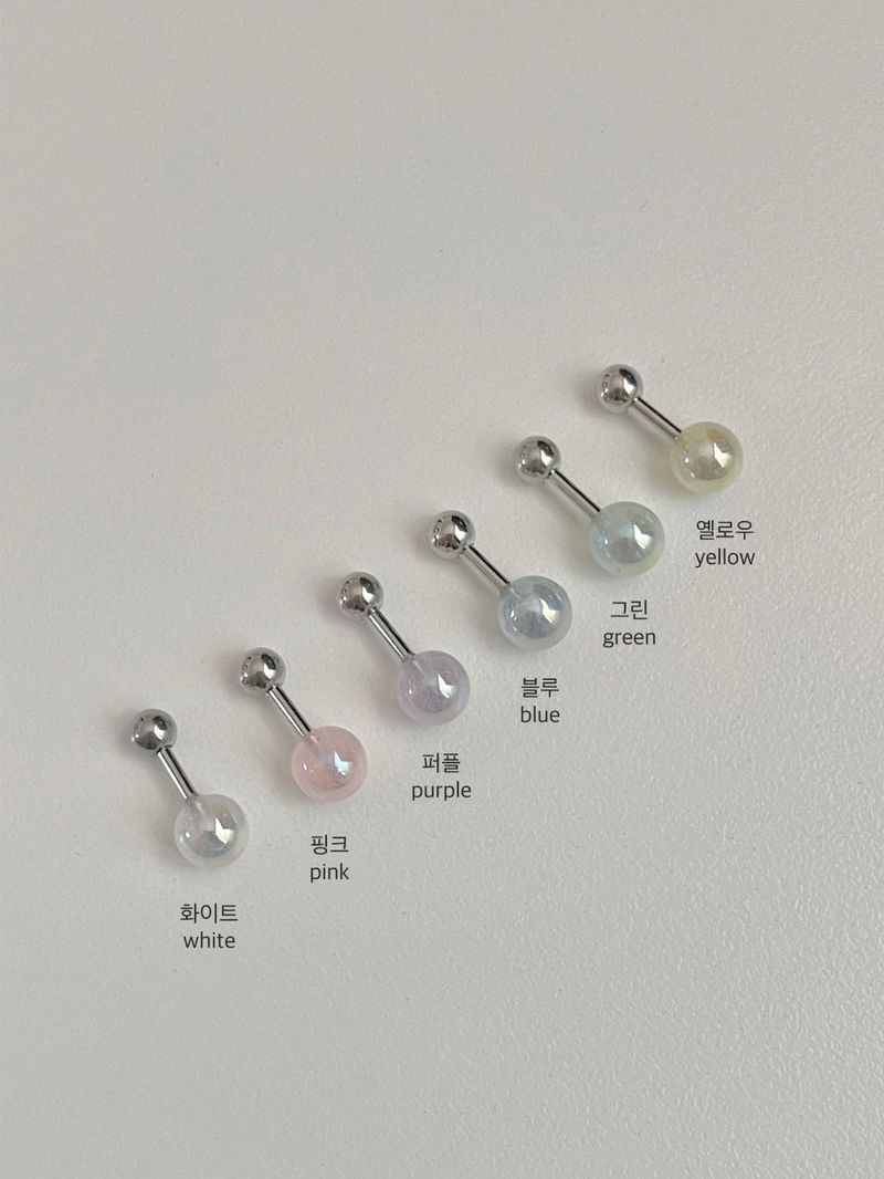 bubble piercing / 6 colors