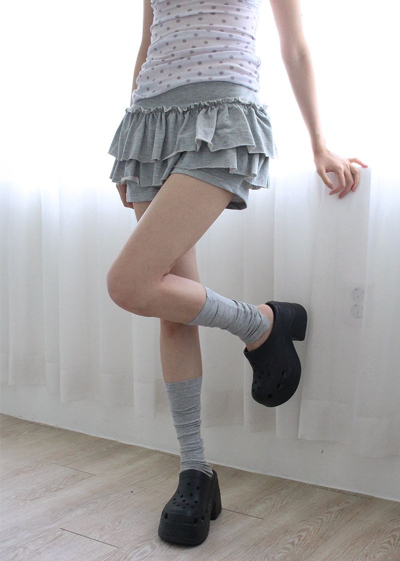 FRILL SKIRT SHORTS