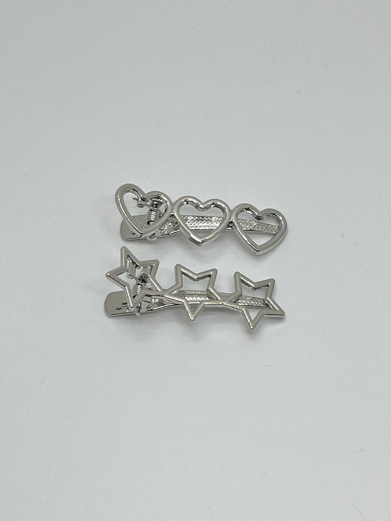 silver line hairpin