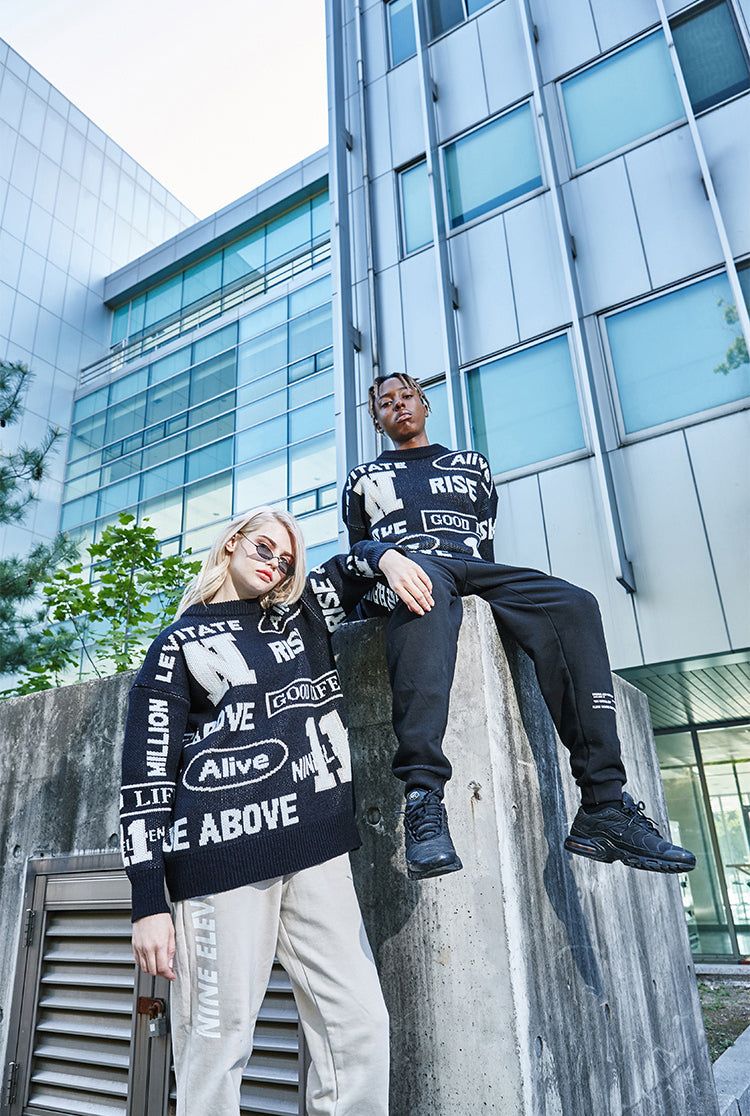 Levitate knit crewneck