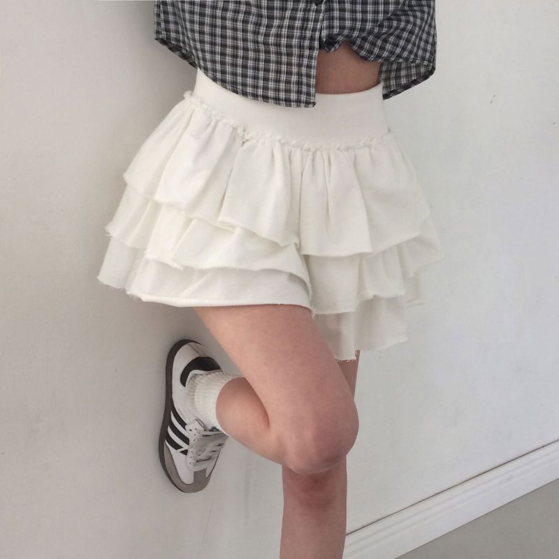 [MADE] Cabbage, Teard Miniskirt Pants