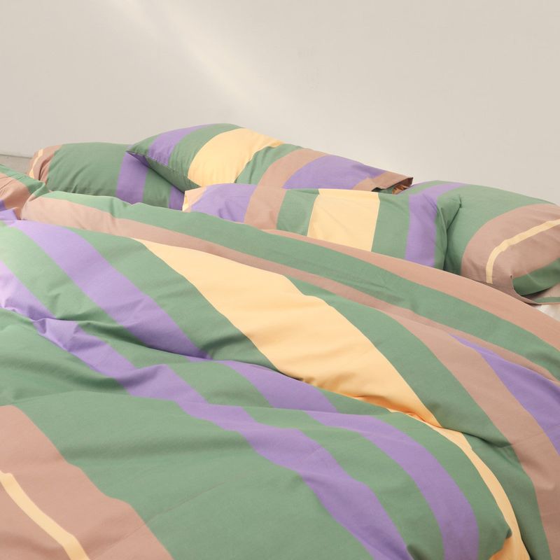 Iris green pillow case