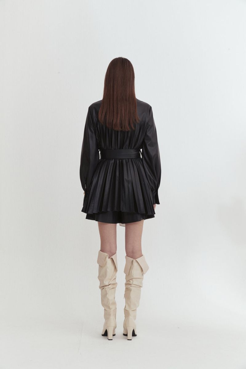 Pleated jacket