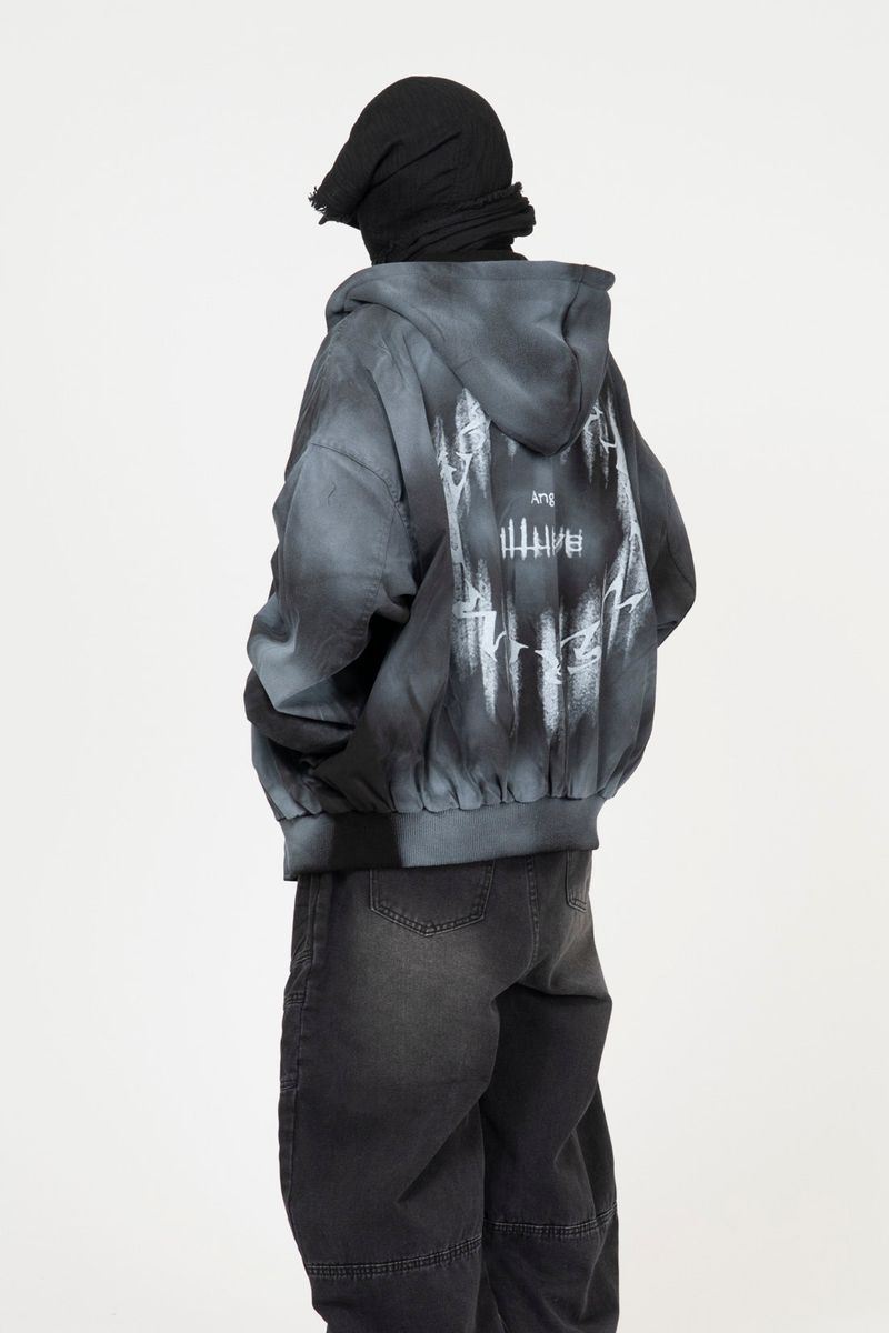 Ainzel MA-1 hooded jacket