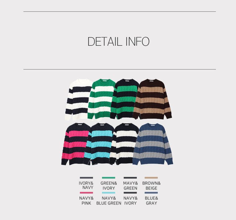 ASCLO Cable Border Knit (6color)