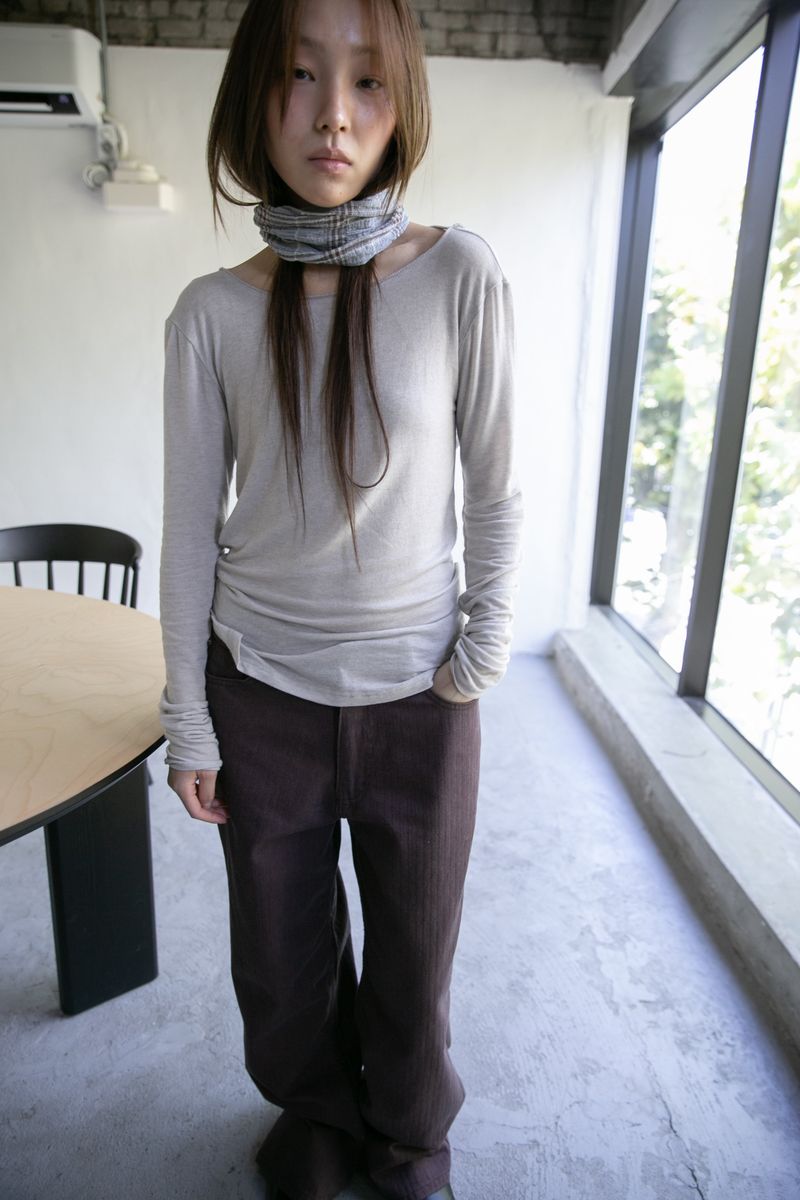 drapping strap slim top(3colors)