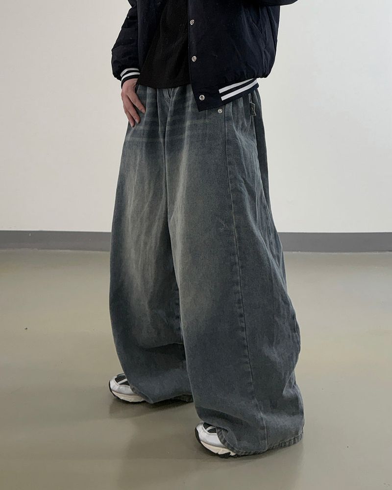Avan Snap Balloon Fleece Denim