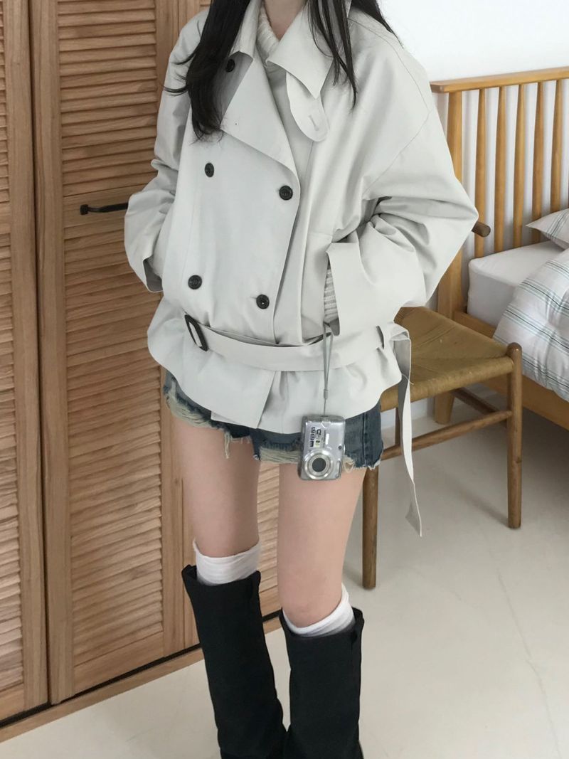 Root Short Trench Jacket (3 colors)