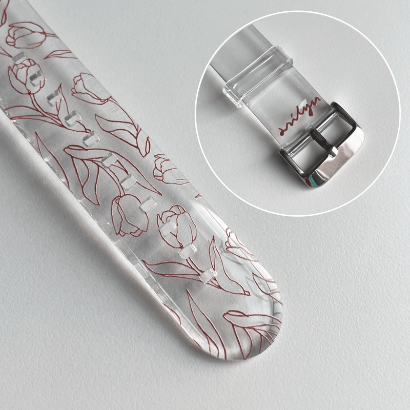 Apple Watch Strap_Tulip Drawing