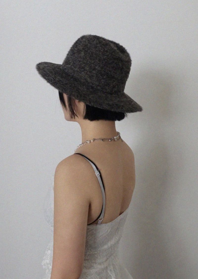 ANGORA COW HAT (3COLORS!)