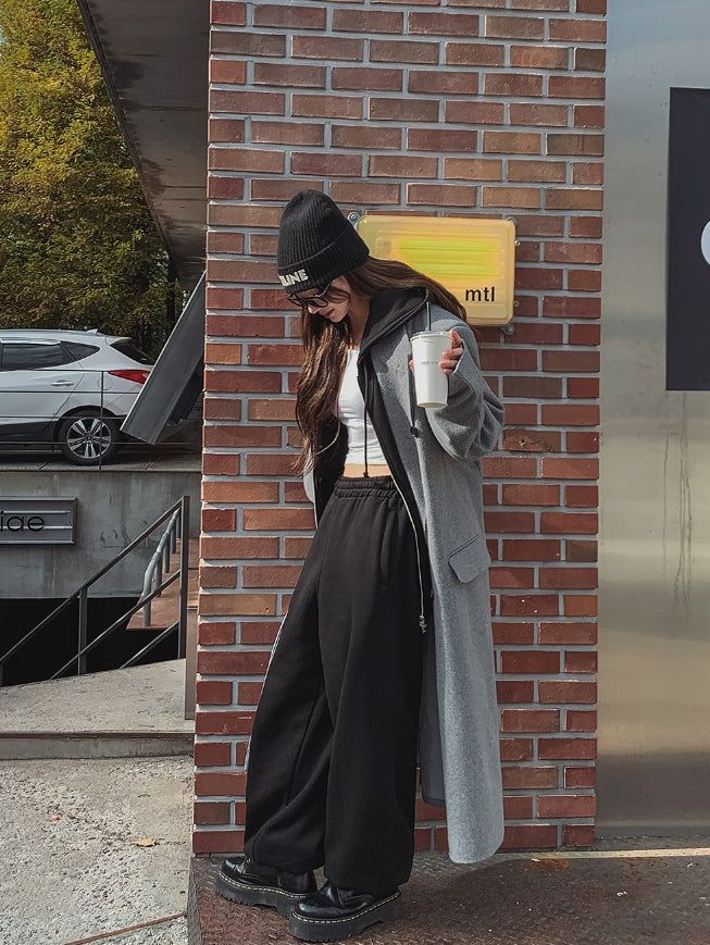 City Double Maxi Over Coat