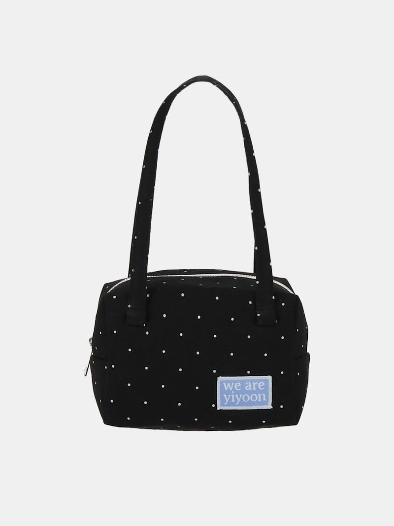 we are yiyoon（ウィアーイユン）の「Handy pouch (black pin dot)（Bags）」