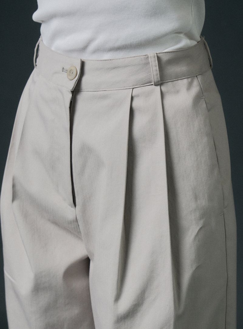 Ordinary wide pants (grey)