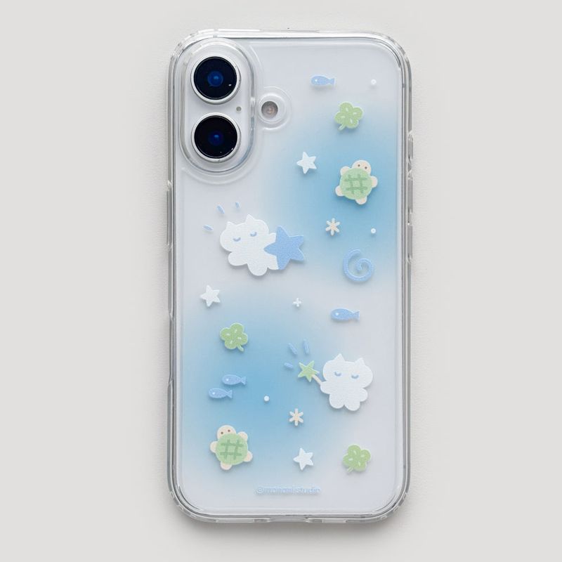 Monani Studio（モナニースタジオ）の「[Gel-hard] Melon sea Phone case (only case)（Smartphone Accessories）」