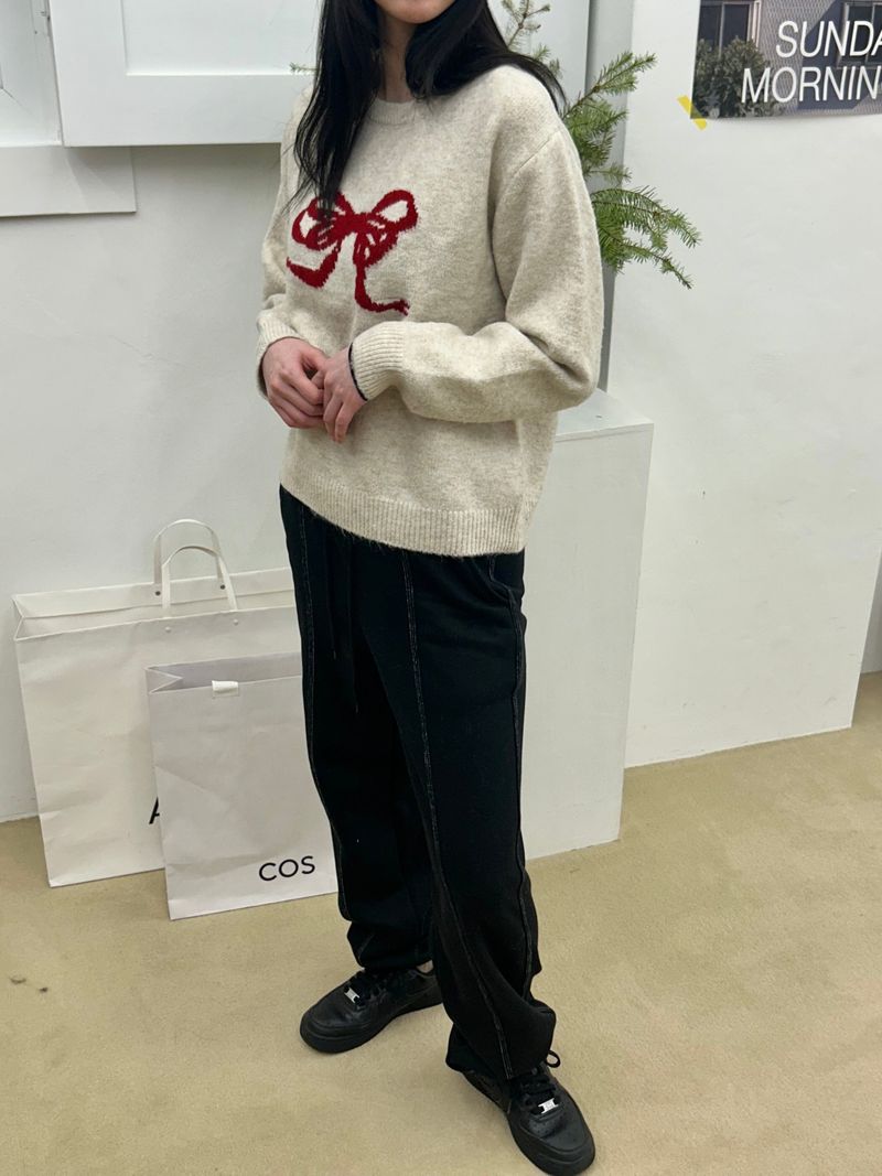 (napping) Stitch sweat pants