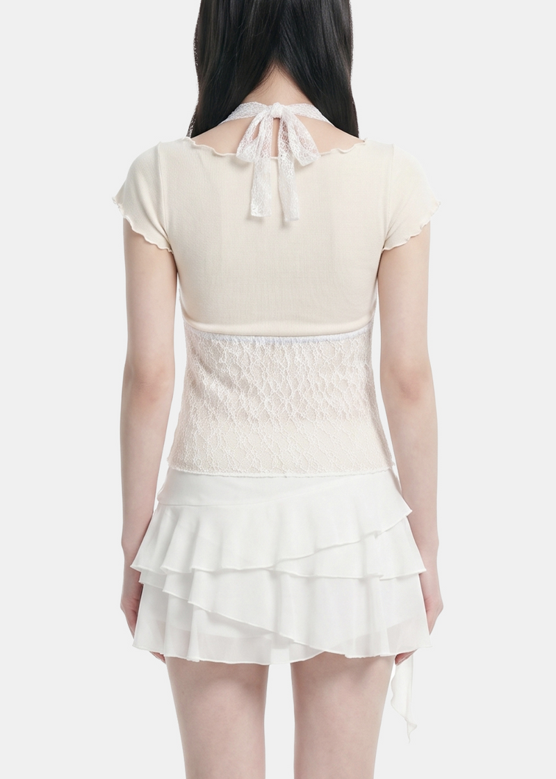 Narin Layered Lace Top Set