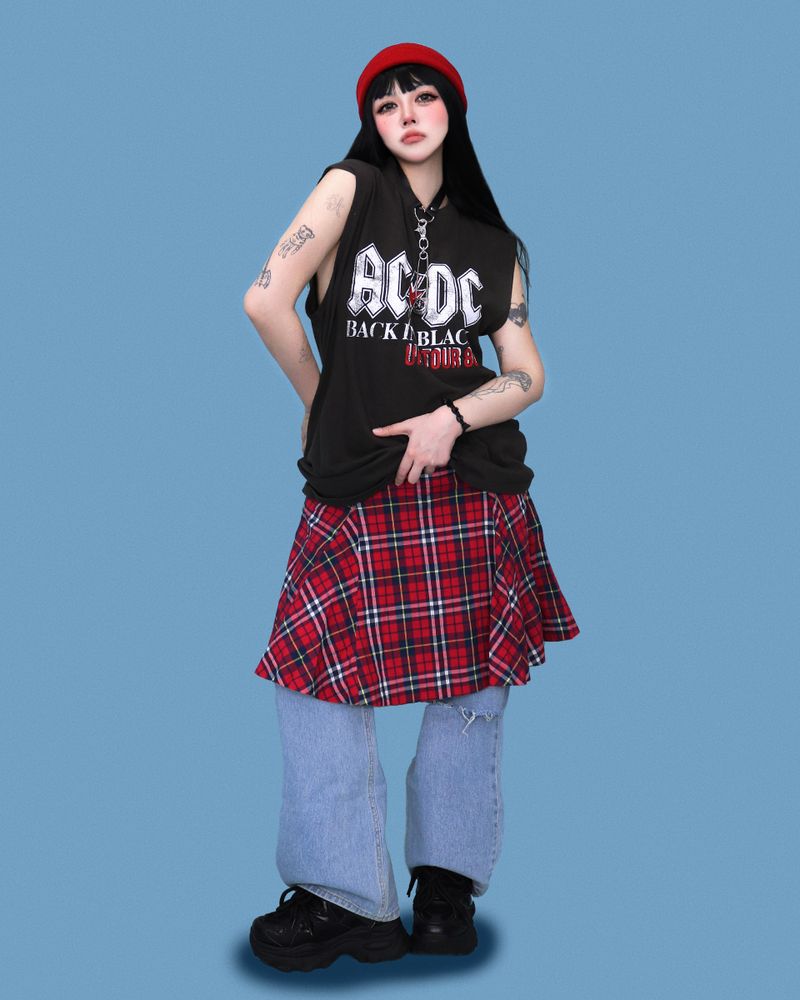jojo cutting denim pants (2color)