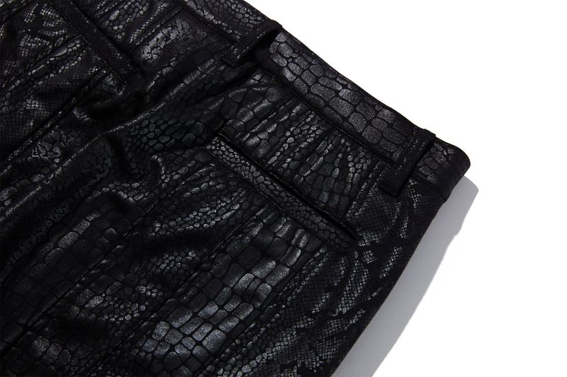 Triple zipper pants