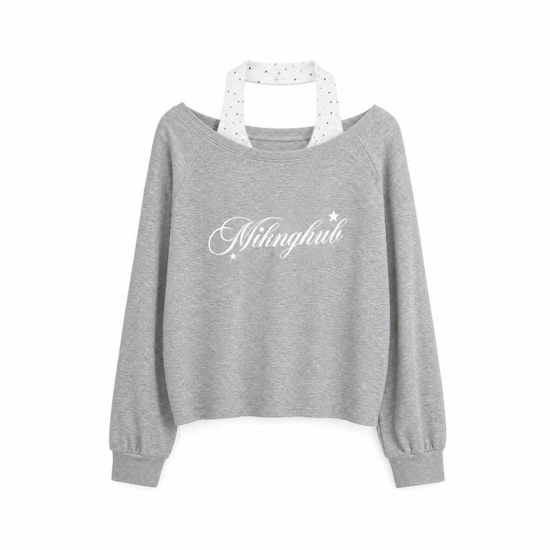 Cozy&Kitsch（コージーアンドキッチ）の「アリエル スター レイヤード スウェットシャツ（トップス）」
