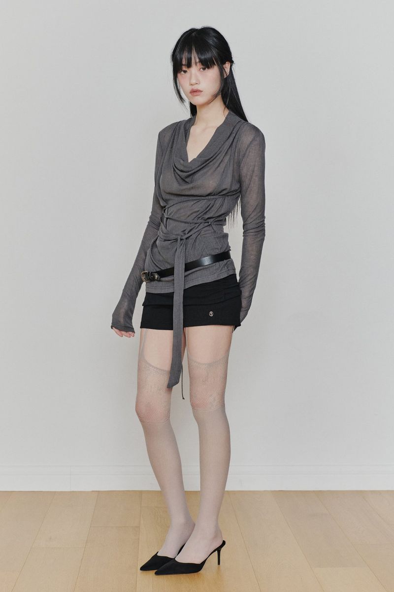 RUBY HOOK SHORTS (SS ver.) black
