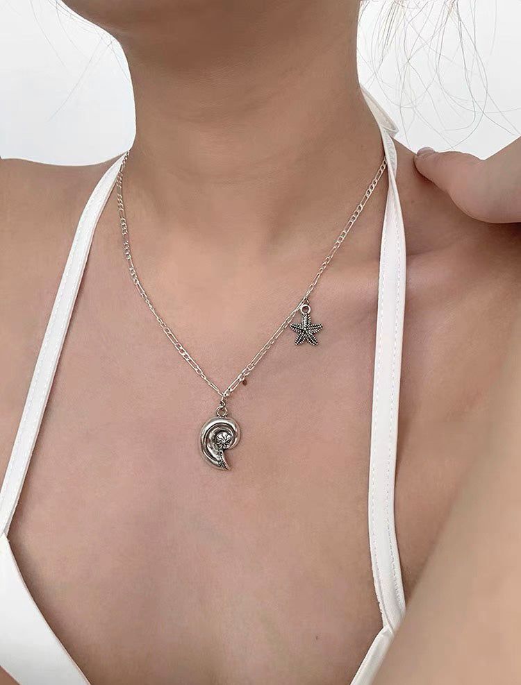 Summer sea symbol necklace