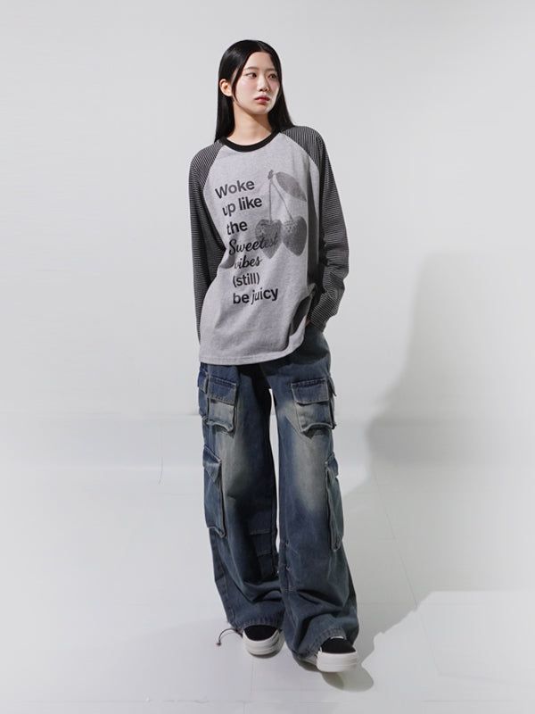 Woke Raglan Overfit T-shirt