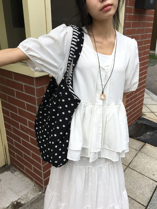 Siaf Two-Way Dot ST Shoulder Bag