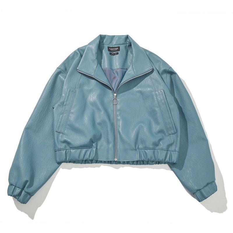 PLATEAU STUDIO（プラテウスタジオ）の「leather track jacket（Jackets/Outerwear）」