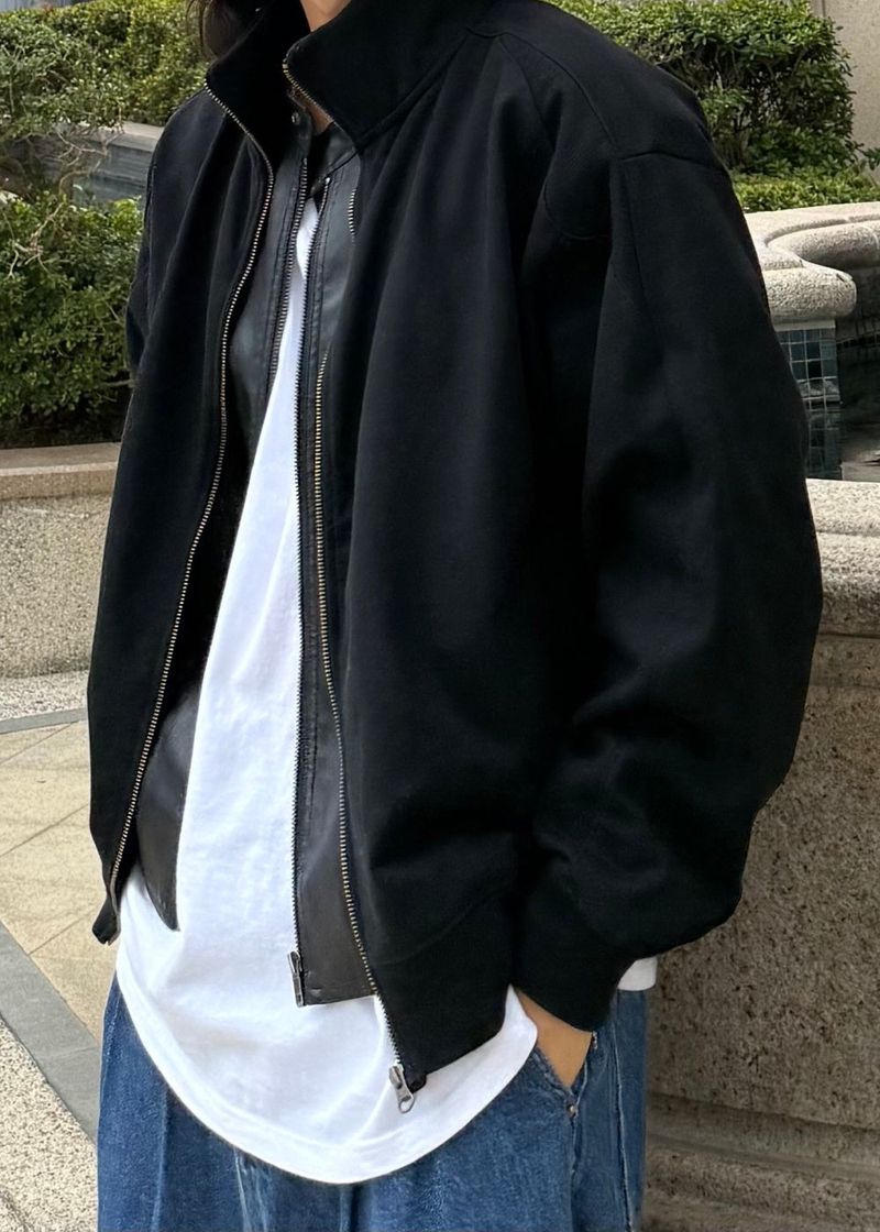 [virstyle original] INKKI Core Zip-Up Sweat Jacket 430