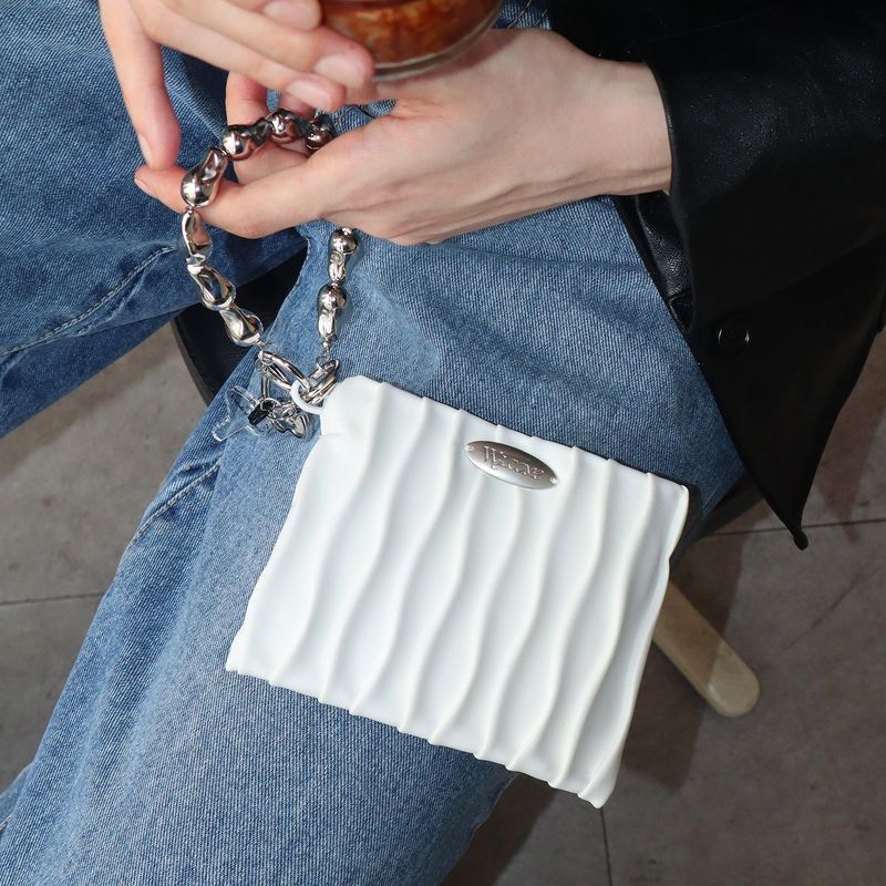 Pado Pebble Wallet (Red, White) 