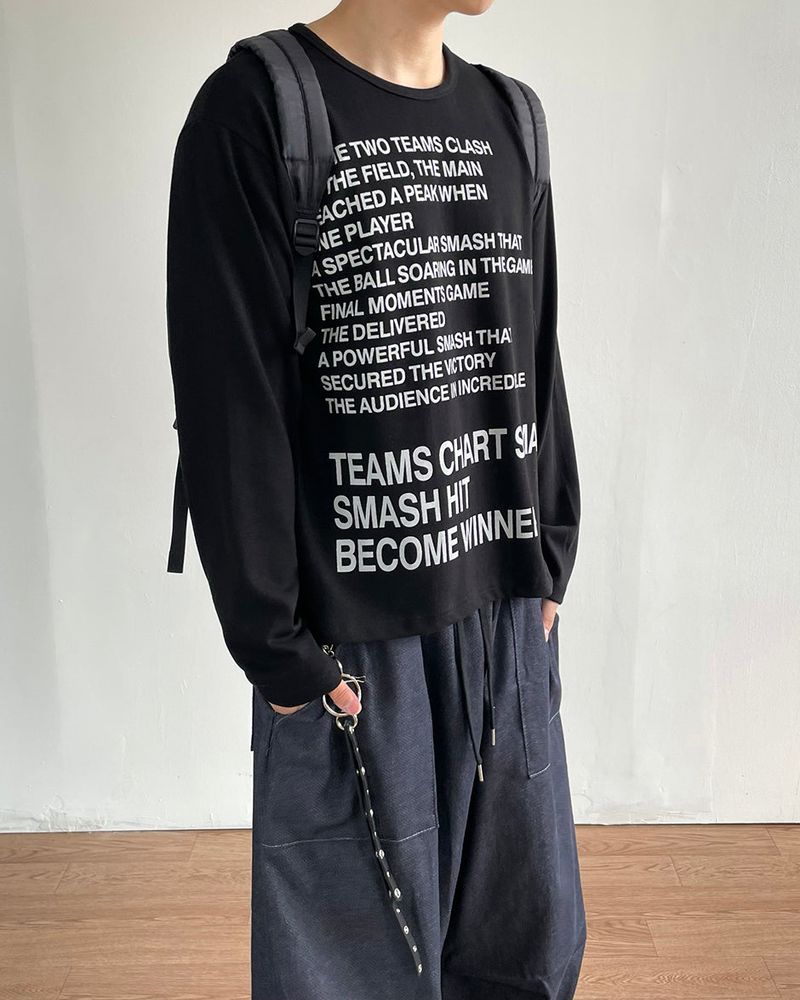 Hit Printing Long Sleeve