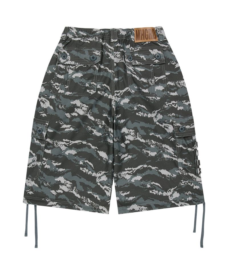 UTILITY CARGO CAMO SHORTS