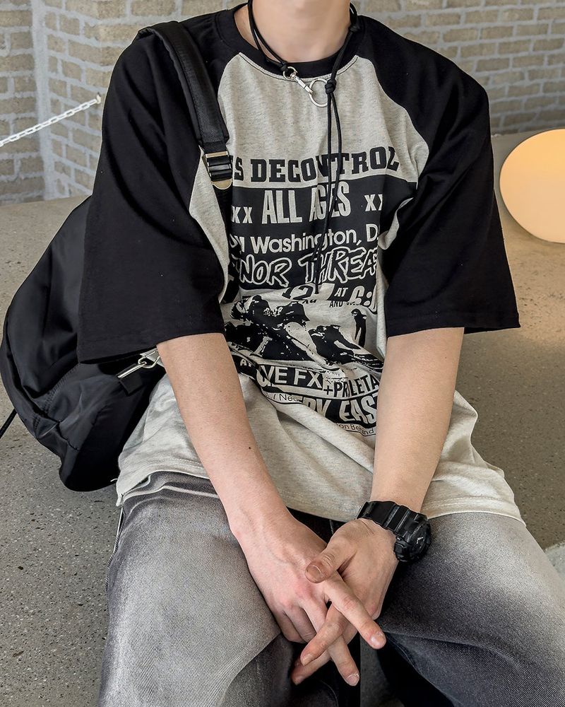 Control Raglan T-Shirts 3C