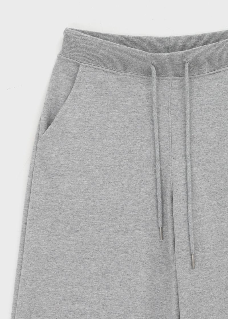 [B-BASIC] Light Sweat Straight Banding Pants