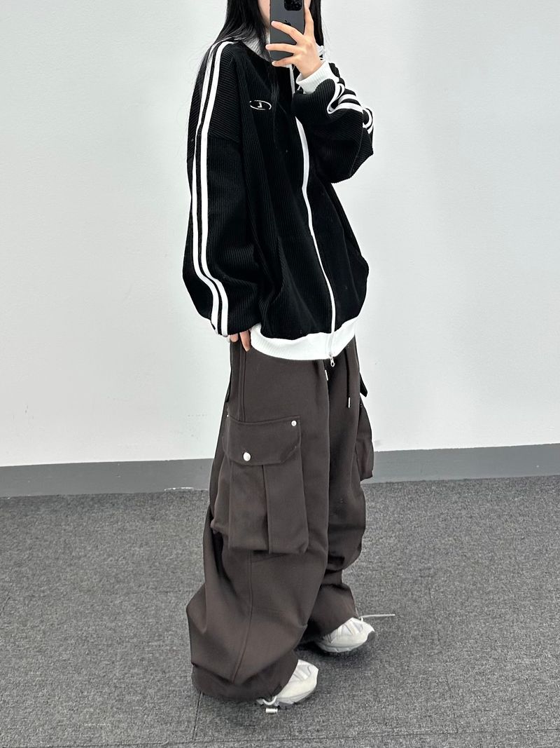 dart cotton cargo pants