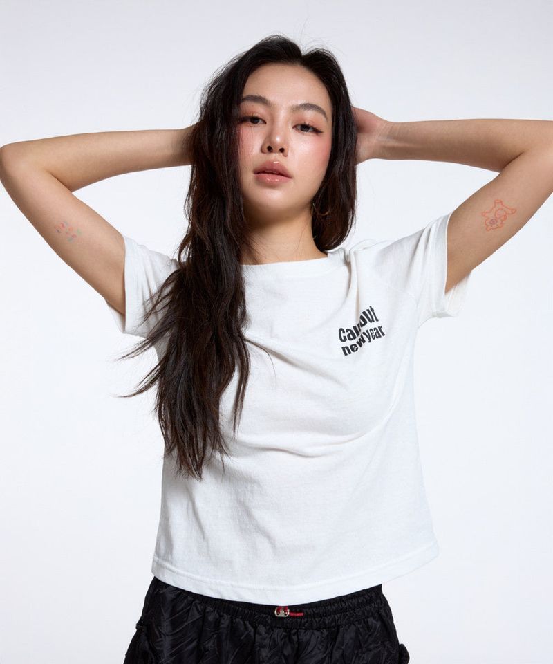 CALLOUT STANDARD TEE/ WHITE