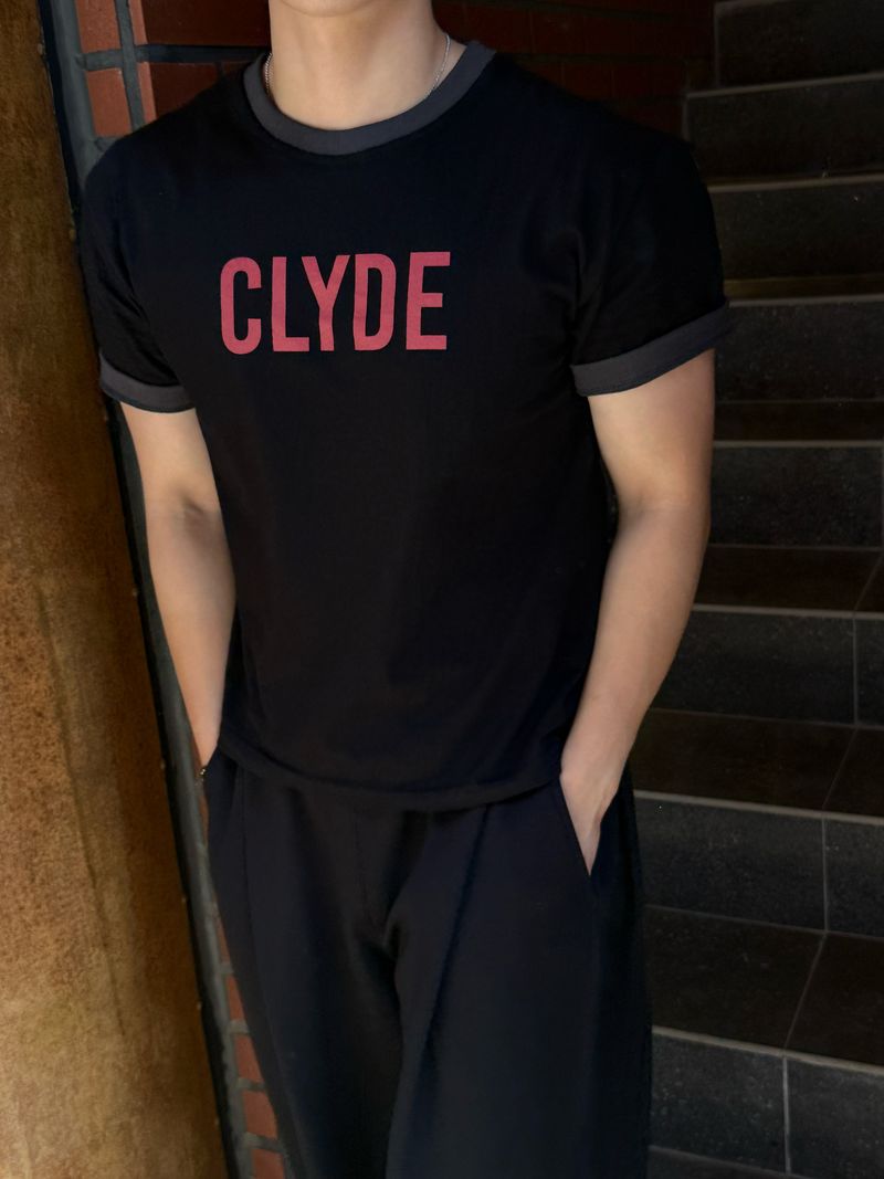 CLYDE muscle ringer short sleeve