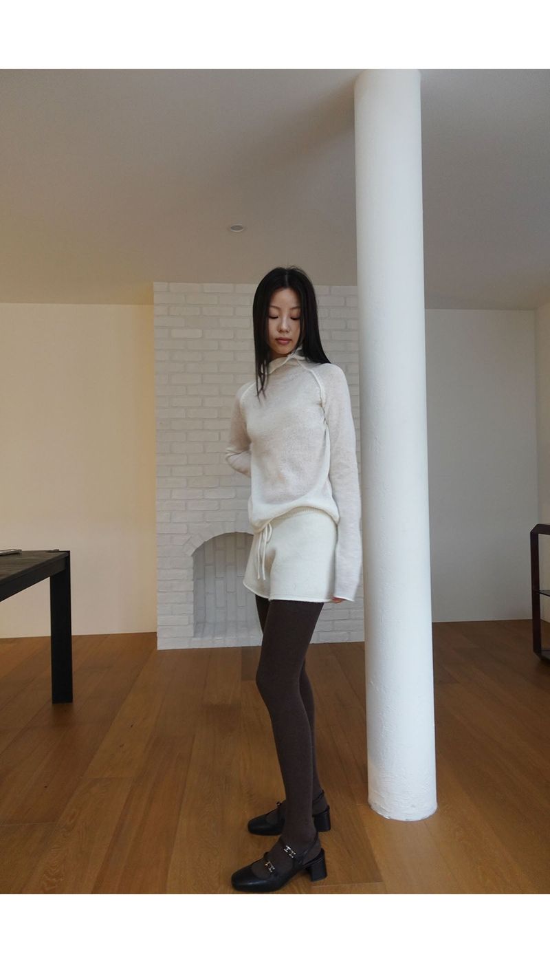 most knit shorts (3C)